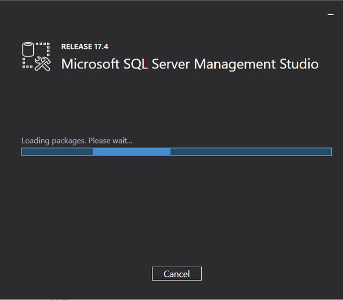 Screenshot che mostra il processo di installazione.