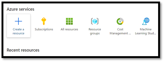 Risorse di Azure disponibili