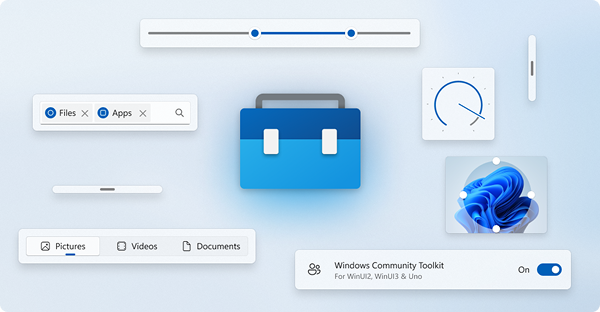 Immagine di intestazione per Windows Community Toolkit