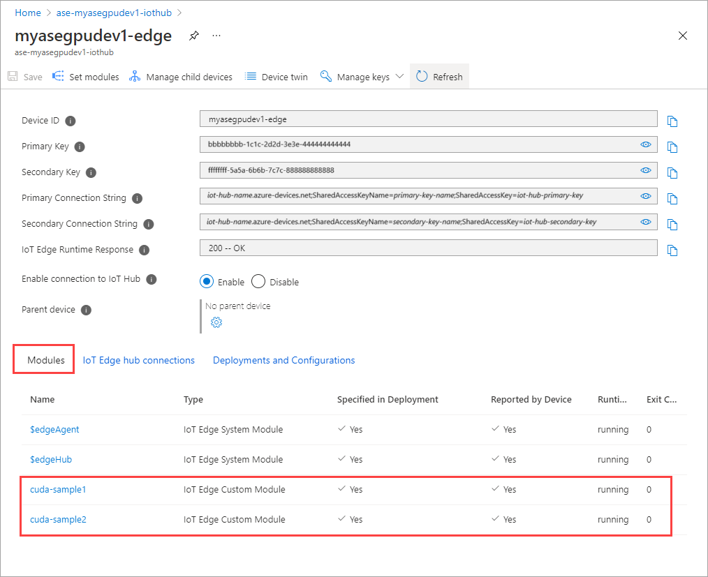 2 つ目のデプロイの状態。
