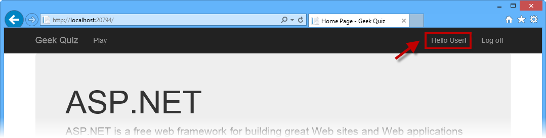 ユーザーが認証された