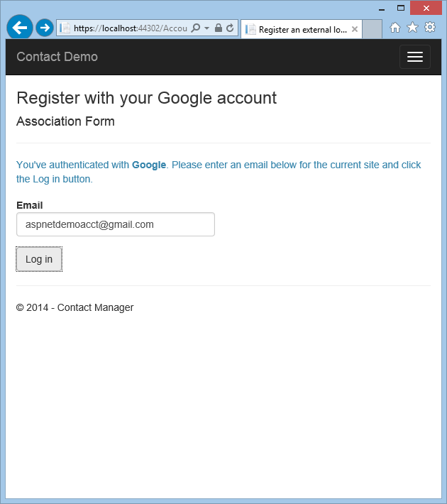 Google アカウントに登録する