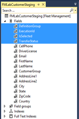 FMLabCustomerStaging のスクリーンショット。