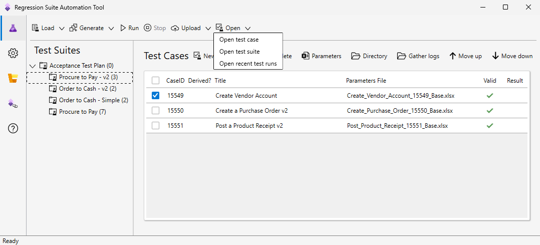 UI DevOps Navigate のスクリーンショット。