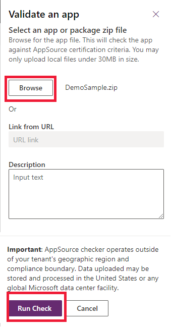 コマンド チェックの実行 コマンド チェックの実行。