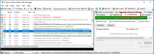 自動レスポンダー タブを選択します。