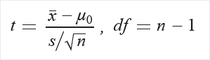 AML_singlesampledegreesfreedom Formula for degrees of freedom
