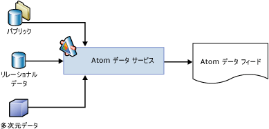 ライブ データ フィードのコンポーネントとプロセス