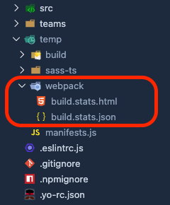 Webpack Bundle Analyzer report and stats files