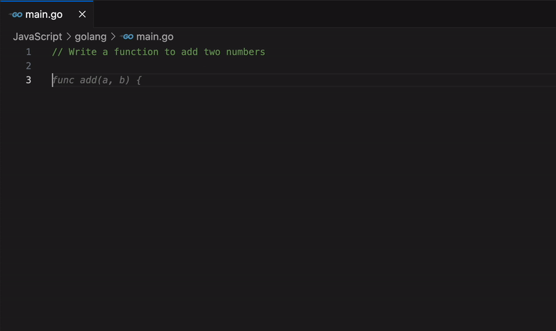 コード補完のカスタマイズのスクリーン。