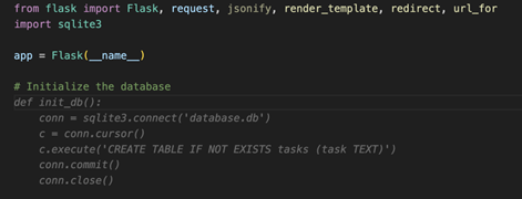 複数行のコード補完のゴースト テキストのスクリーンショット。