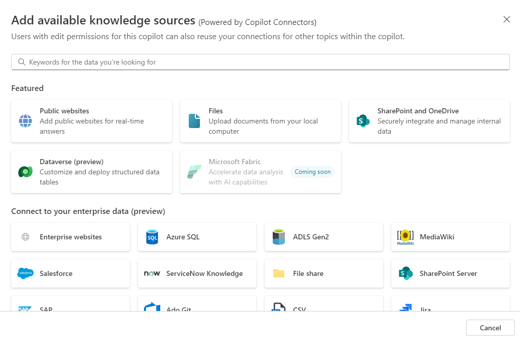 Web サイト テキスト ボックスのスクリーンショット。