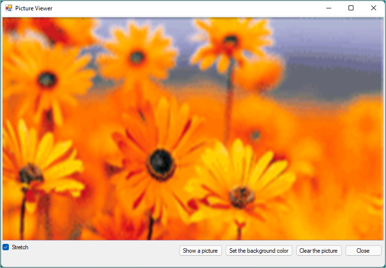 スクリーンショットは、画像が表示された画像ビューアー アプリを示しています。