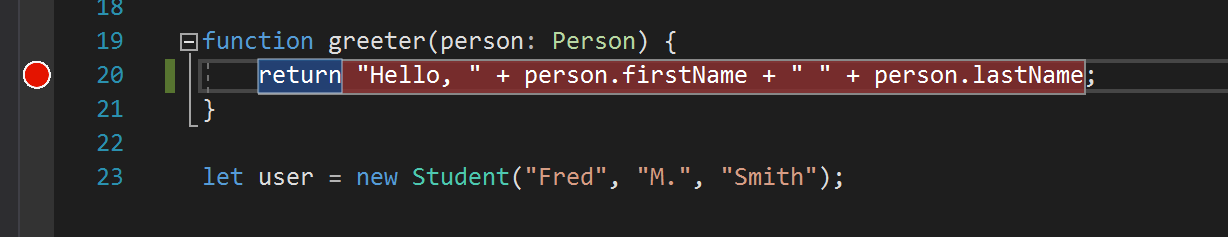 ブレークポイントを設定する