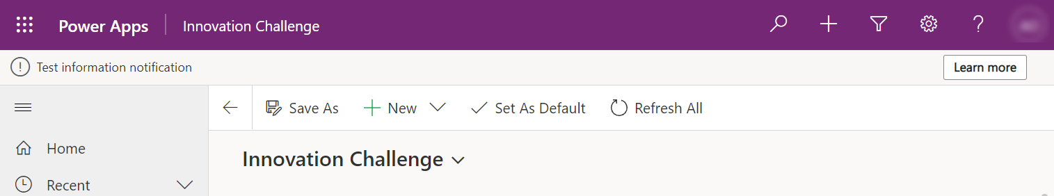 Eksempel på informasjonsvarsling.