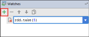 IntelliJ debug-variabele toevoegen aan watch.