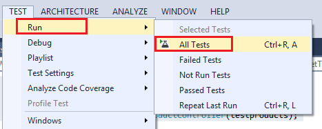 tests uitvoeren