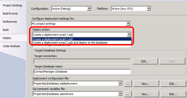 Als u bijvoorbeeld instellingen voor de configuratie voor foutopsporing configureert en vervolgens publiceert met behulp van de releaseconfiguratie, worden uw instellingen niet gebruikt.