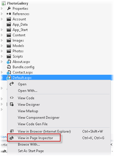 Default.aspx openen met Paginacontrole