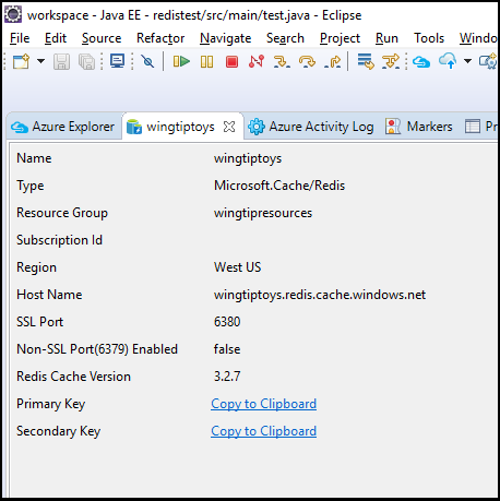Eigenschappen van Redis-cache