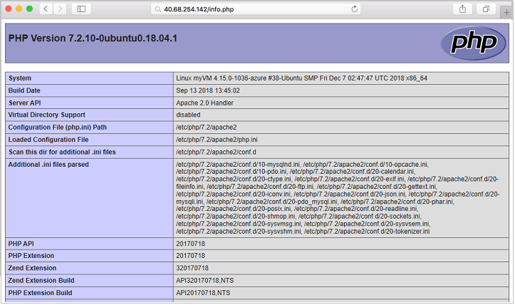 PHP-infopagina