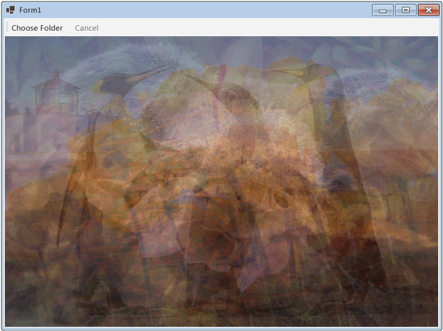 De Windows Forms-toepassing