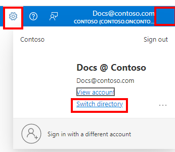 schermopname die de helpstappen toont voor het wijzigen van de standaardmap van Microsoft Entra ID.