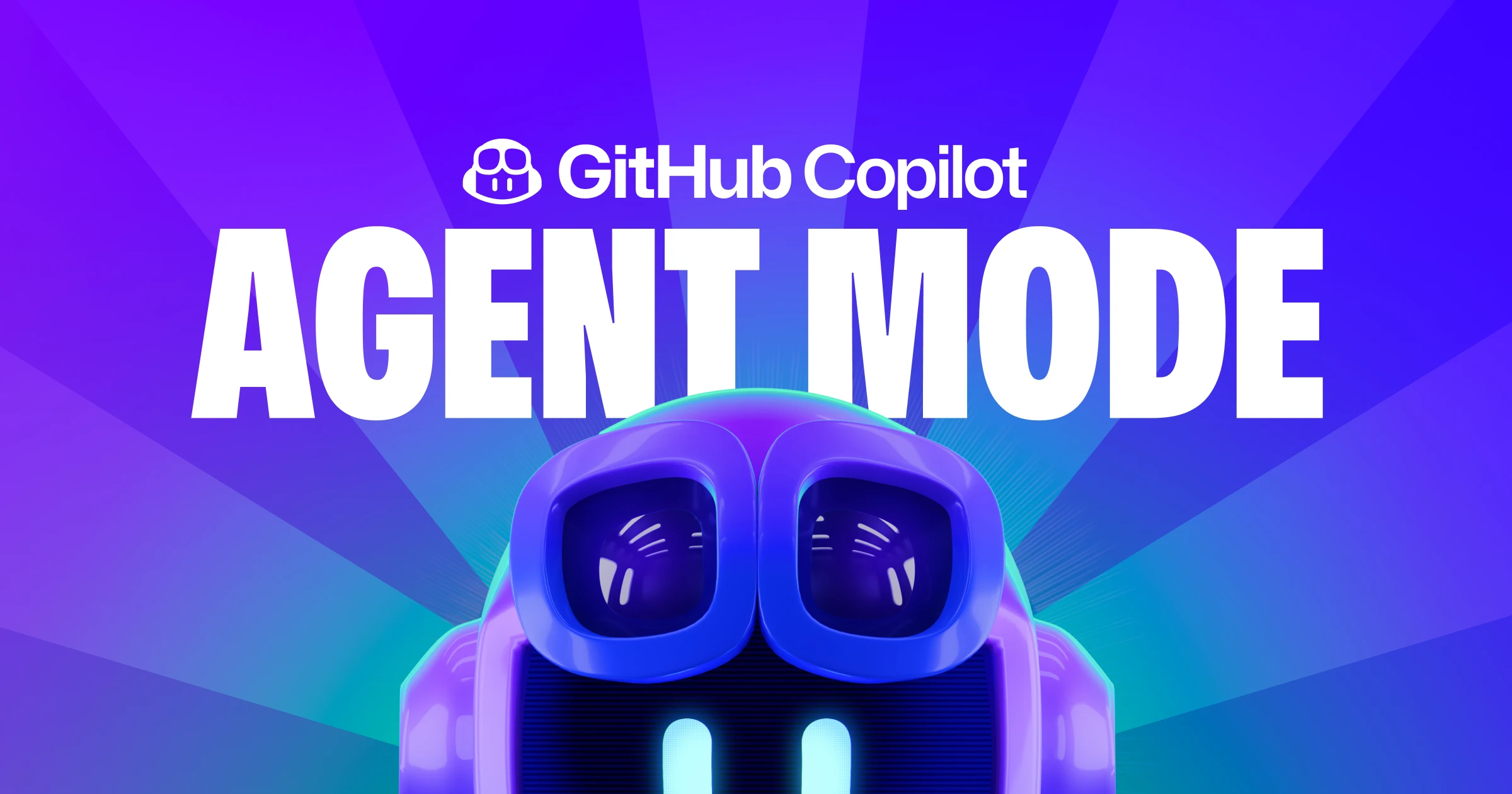 Schermopname van het GitHub Copilot-pictogram met de woordenagentmodus bovenaan.