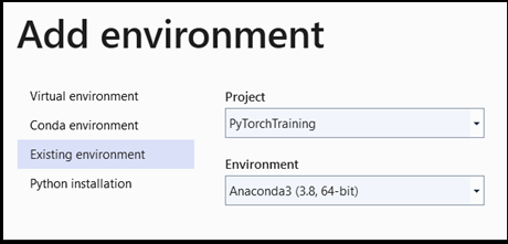 Een nieuwe Python-omgeving configureren