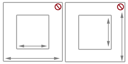 afbeelding van een ingesloten deelbaar gebied dat in dezelfde richting schuift als de container.