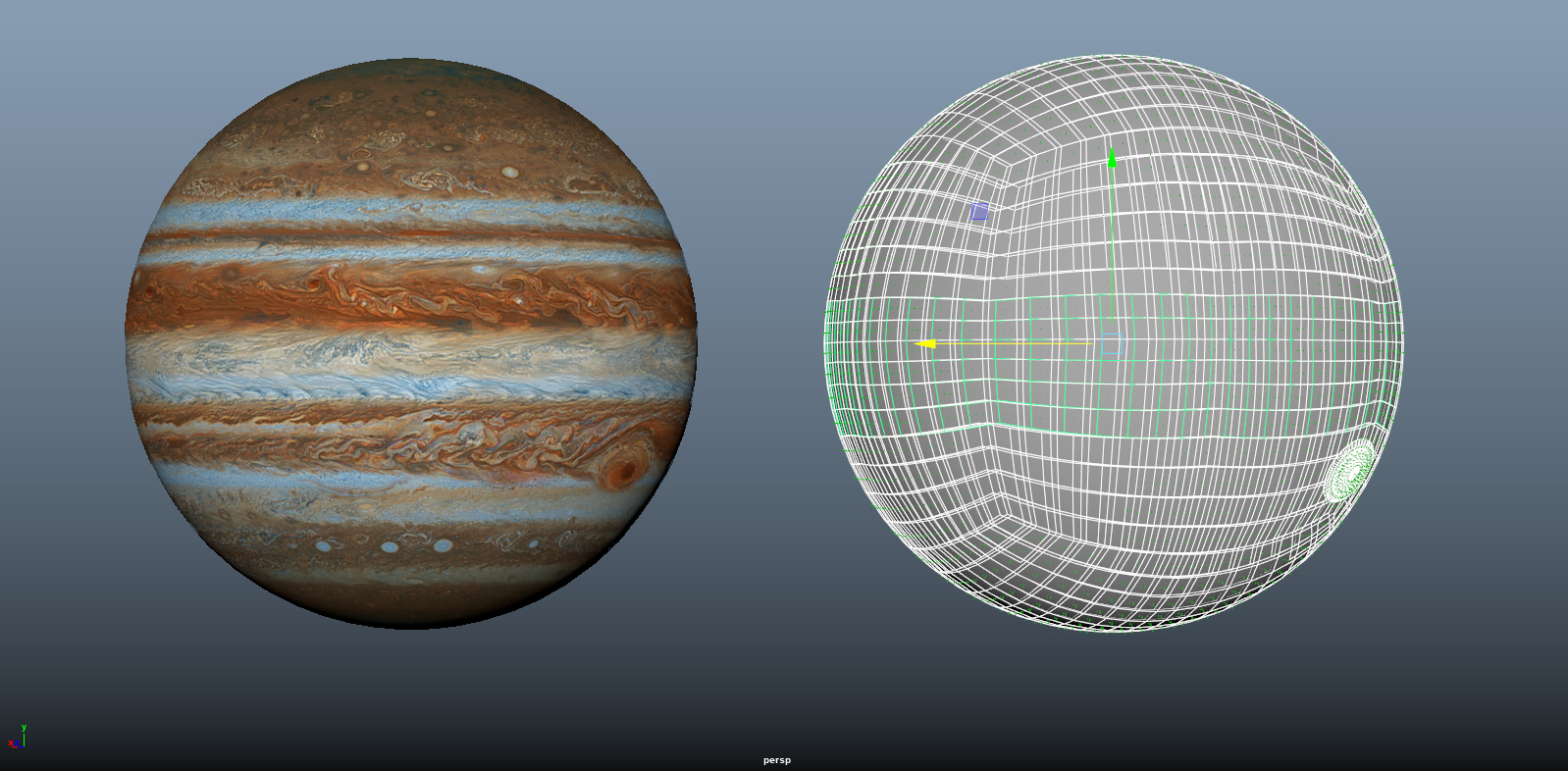 Overzicht van Jupiter-object