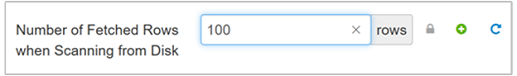 Número de colunas buscadas do Apache HBase