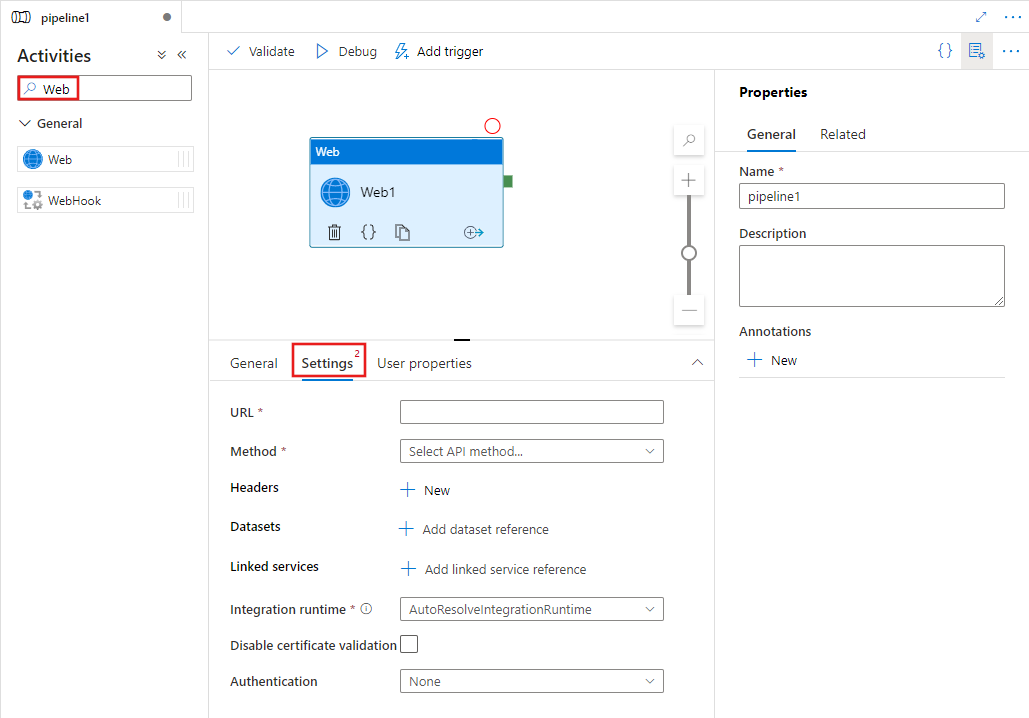 Mostra a interface do usuário para uma Atividade da Web.