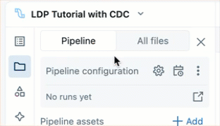 Alternar contextos do editor