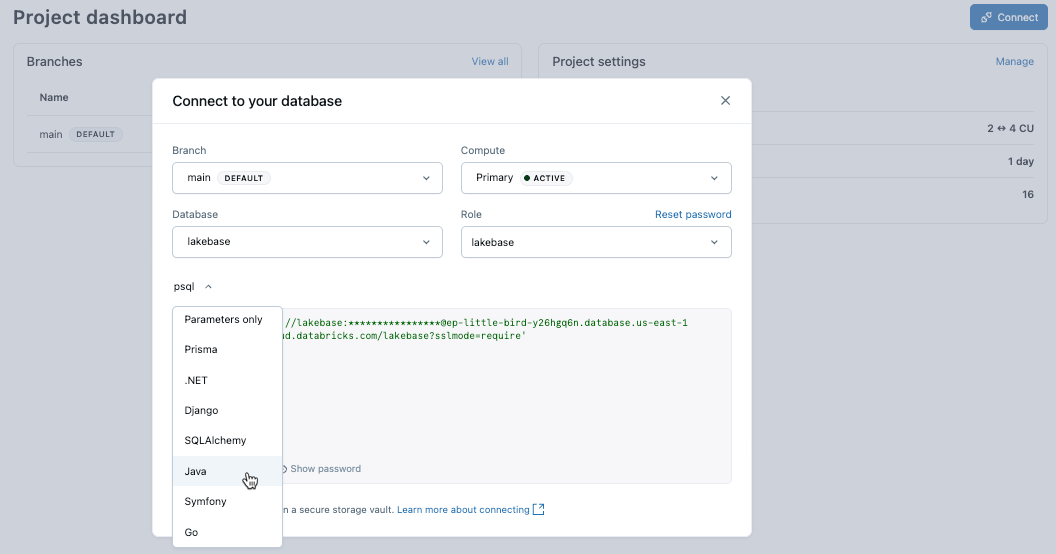Exemplos de diálogo de conexão