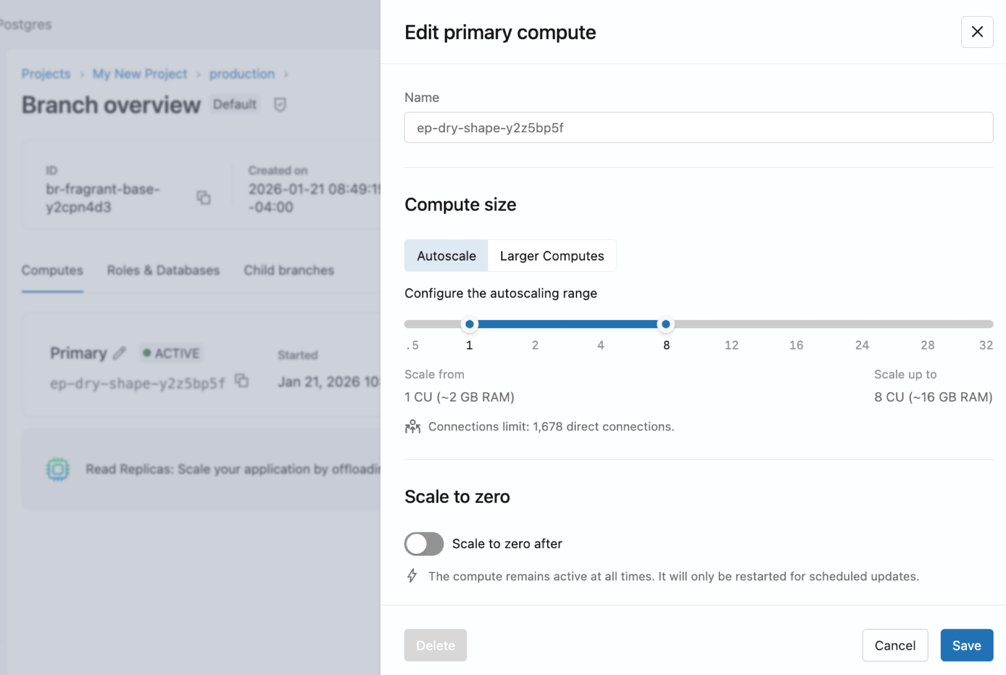 Editar um diálogo de computação