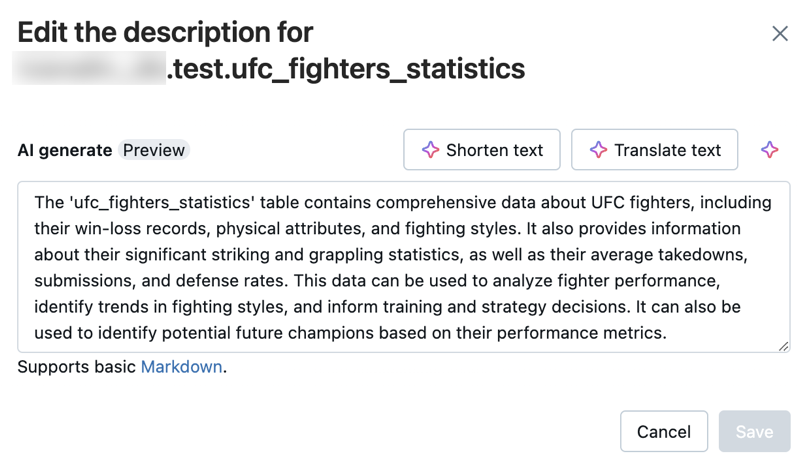 Assistente integrado de comentários gerados por IA