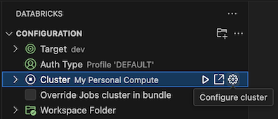 Configurar ícone do cluster 3