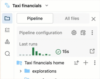 Alternar contextos do editor
