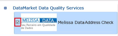 Selecionar Melissa Data - Verificação de Endereço