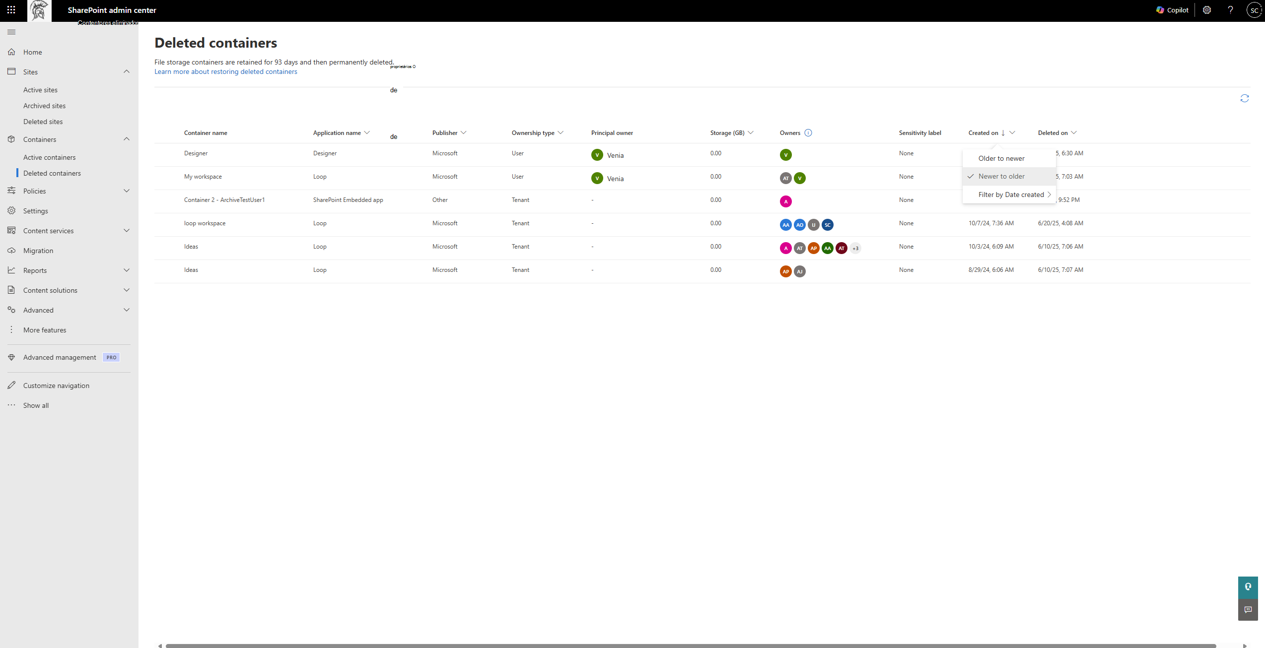  Sorting_on_Delete de Contentor SPE