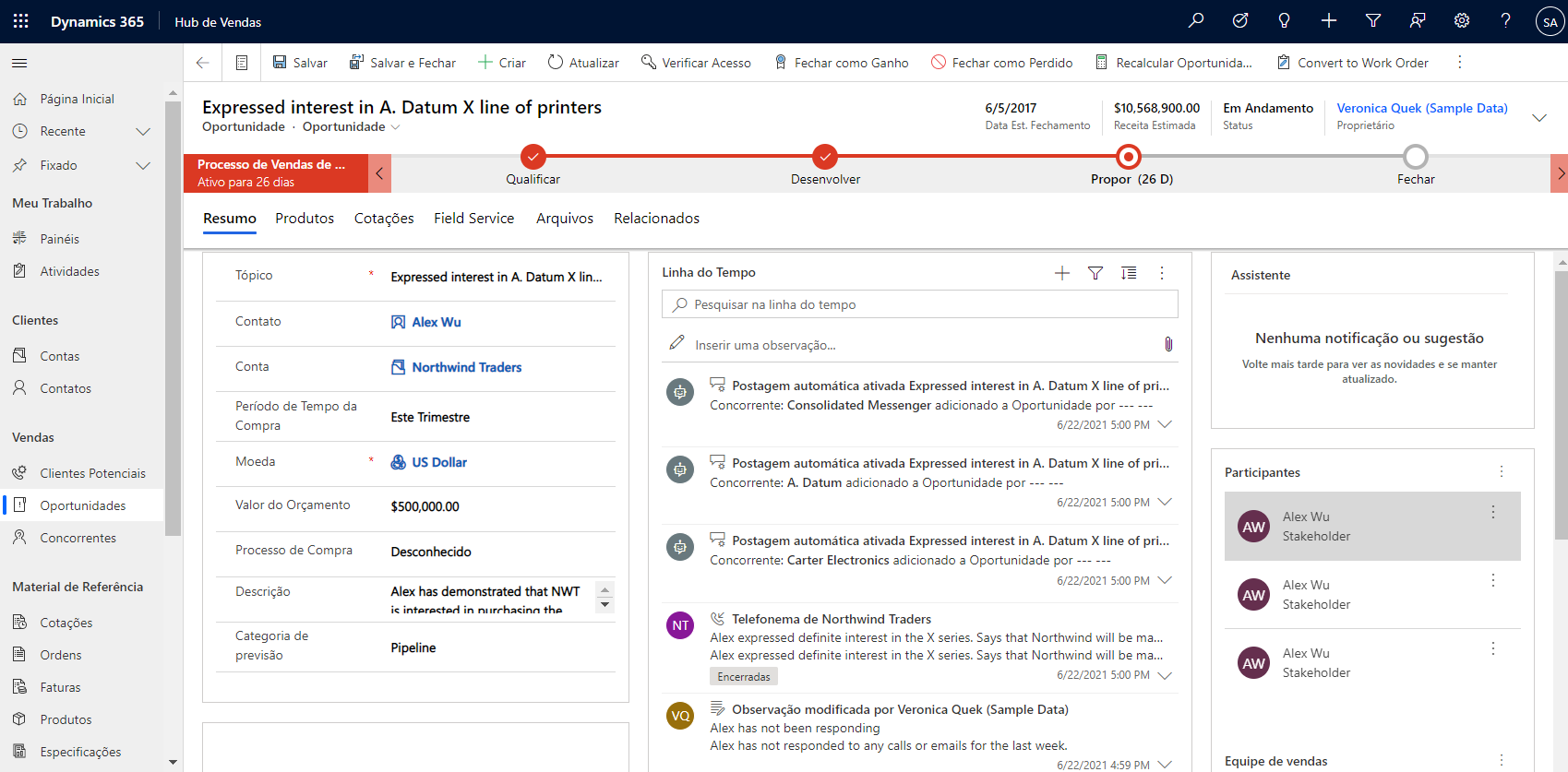 Um exemplo de um formulário real que você criaria com base no esquema.