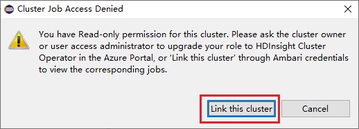 clusters de HDInsight Spark no Azure Explorer9.