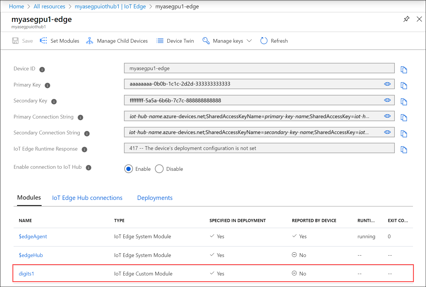 Configurar módulo para usar GPU 15