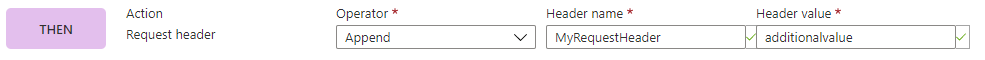 Captura de tela do portal mostrando a ação de modificar o cabeçalho da solicitação.