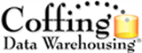 O logotipo da Coffing Data Warehousing.