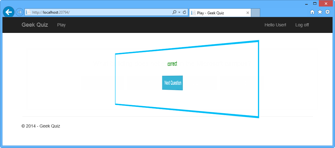 Recuperar a seguinte pergunta com o efeito flip