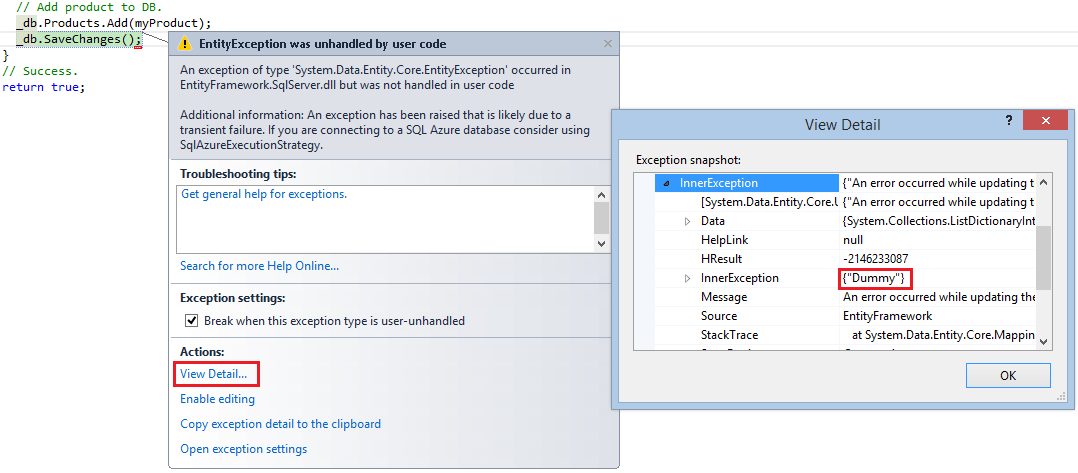 Depuração - Ver Detalhes