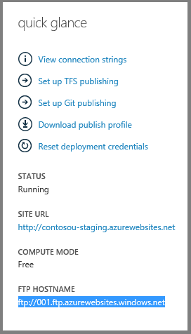 Nome do anfitrião FTP
