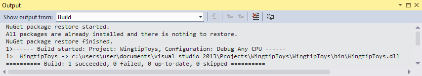 Criar a Camada de Acesso a Dados - Janelas de Saída